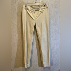 Per Se Cream Trousers Size 0 (UK 2)